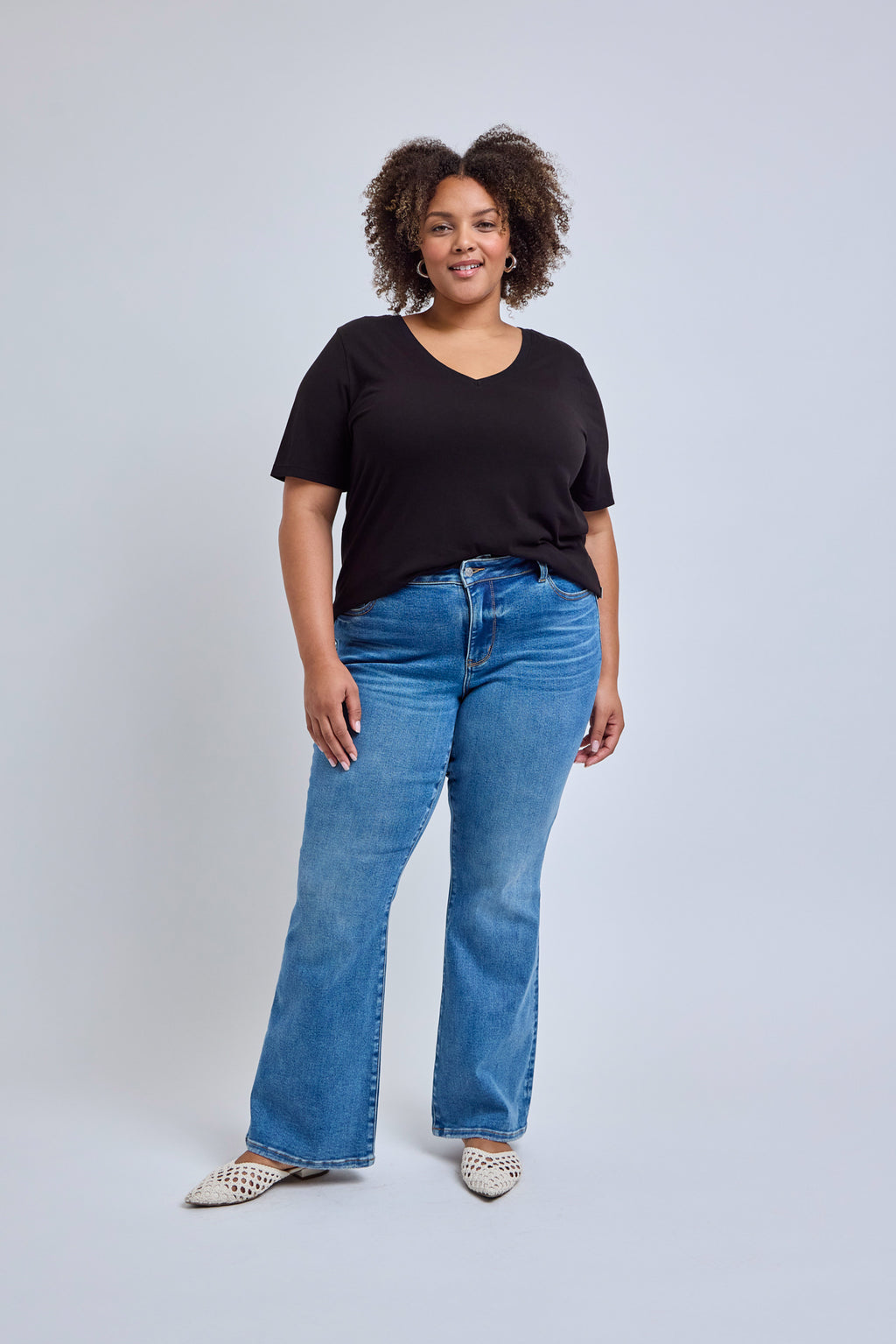 Kennedy V-Neck Luxe Supima Modal Tee