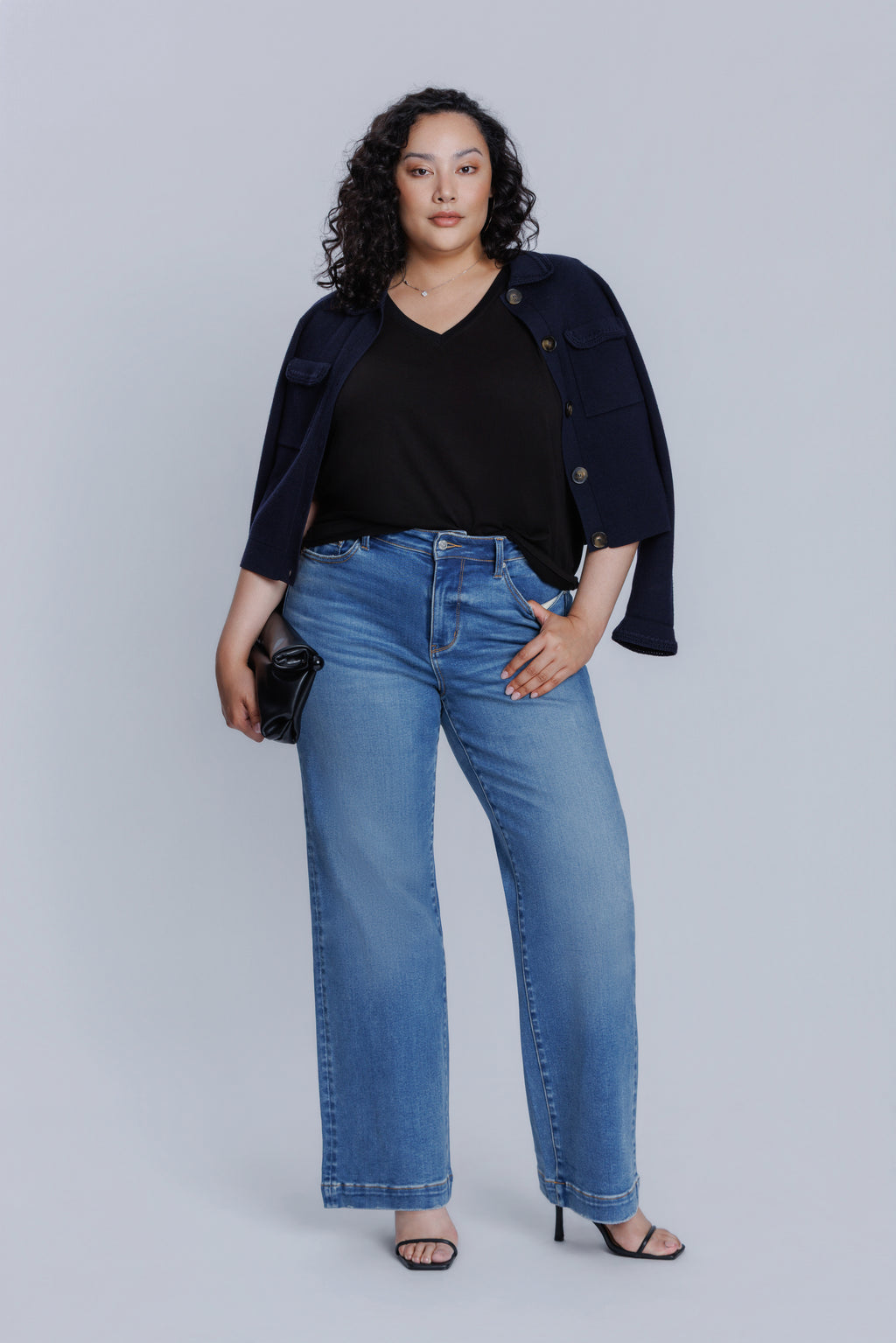 Kennedy V-Neck Tee Luxe Supima Modal