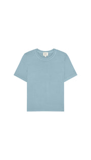 Light blue t-shirt on a white background