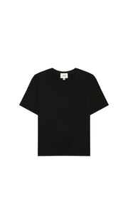 DePart black crew t-shirt on a white background