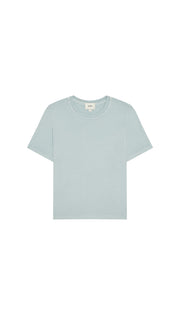 Depart light blue crew t-shirt on a white background