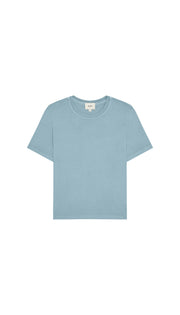 Light blue t-shirt on a white background