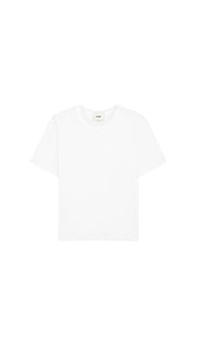 DePart white crew neck t-shirt on a white background