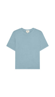 Light blue t-shirt on a white background