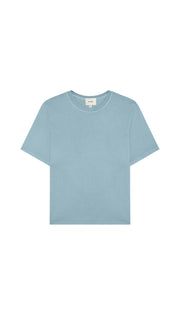 Light blue t-shirt on a white background