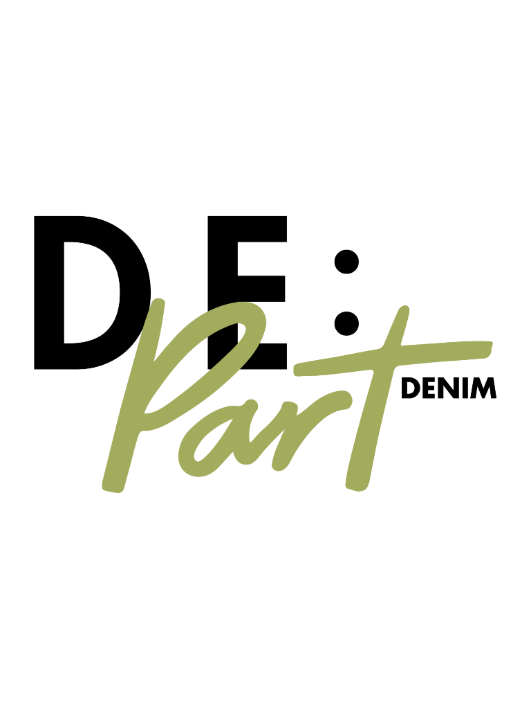 Logo of DE:Part Denim on a white background